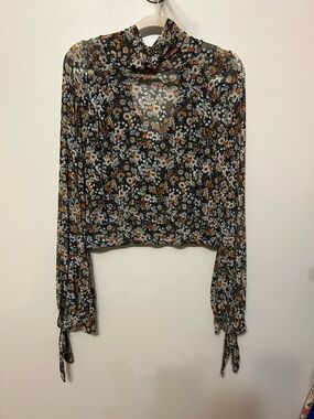 Free People Floral Top